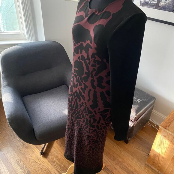 Wolford 50776 Leo Seamless Dress Chateau/Black ( M ) NTW - Picture 5 of 13